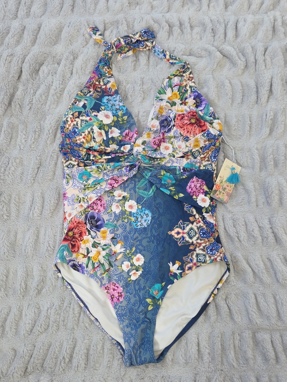 Johnny Was Sady One Piece Muti Floral